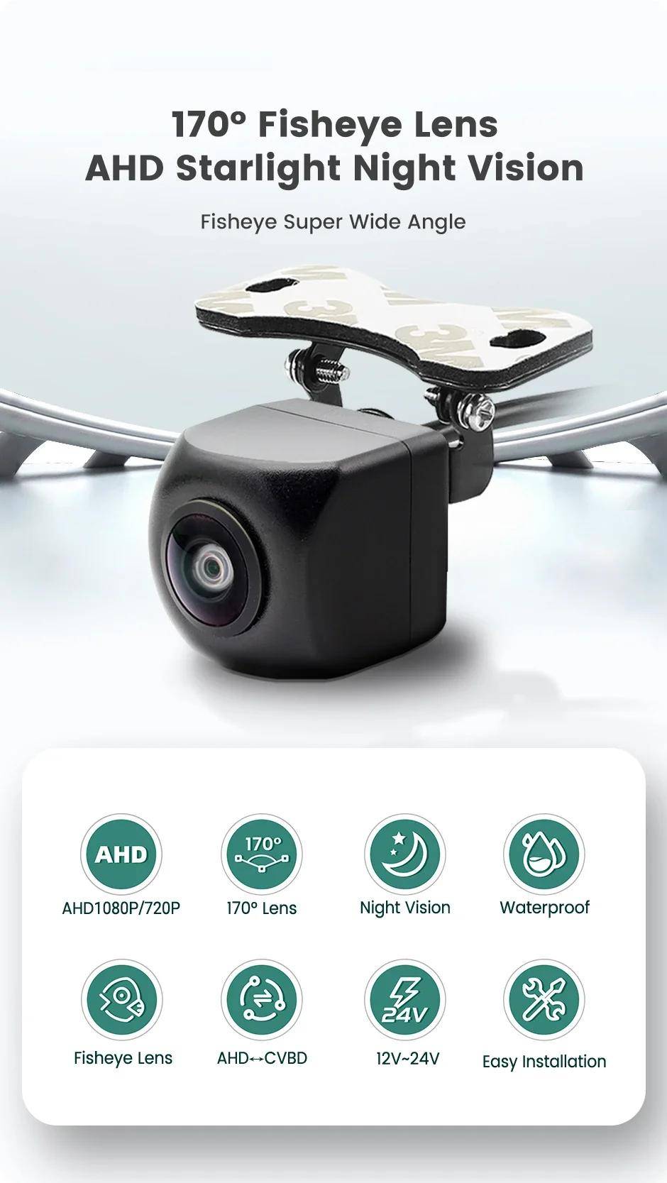 Back Up Camera for Truck - Durable HD Night Vision Waterproof Back Up Camera for Truck - Durable HD Night Vision Waterproof