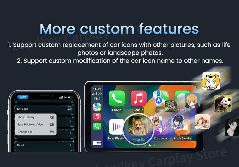 3-in-1 CarPlay Wireless Adapter for iPhone, Android & Bluetooth 3-in-1 CarPlay Wireless Adapter for iPhone, Android & Bluetooth