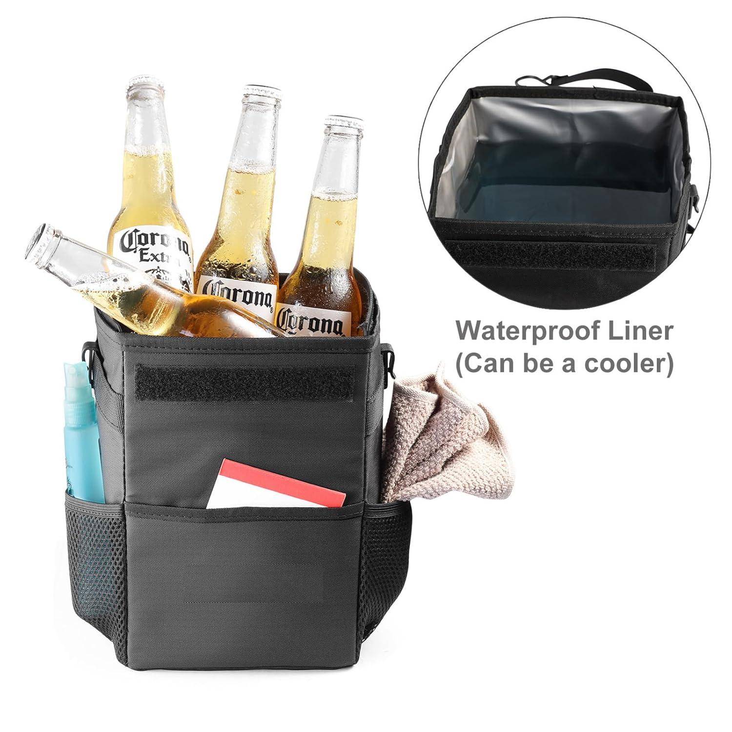 Leakproof Car Trash Can - Auto Garbage Bin for Cars & SUVs Leakproof Car Trash Can - Auto Garbage Bin for Cars & SUVs