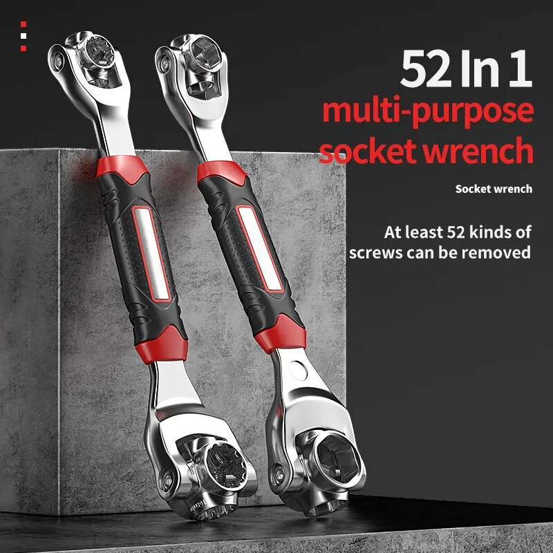 Universal Socket Wrench – Adjustable Ratchet Tool for Cars Universal Socket Wrench – Adjustable Ratchet Tool for Cars