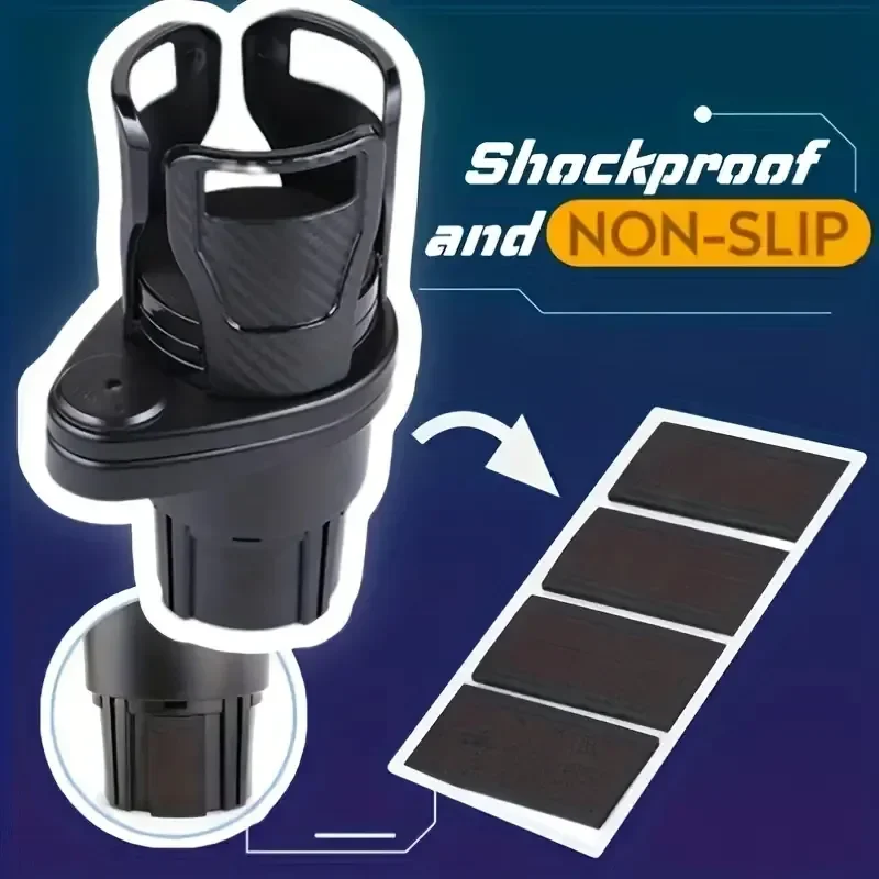 Adjustable Car Cup Holder Expander – Large Bottle & Mug Mount Adjustable Car Cup Holder Expander – Large Bottle & Mug Mount