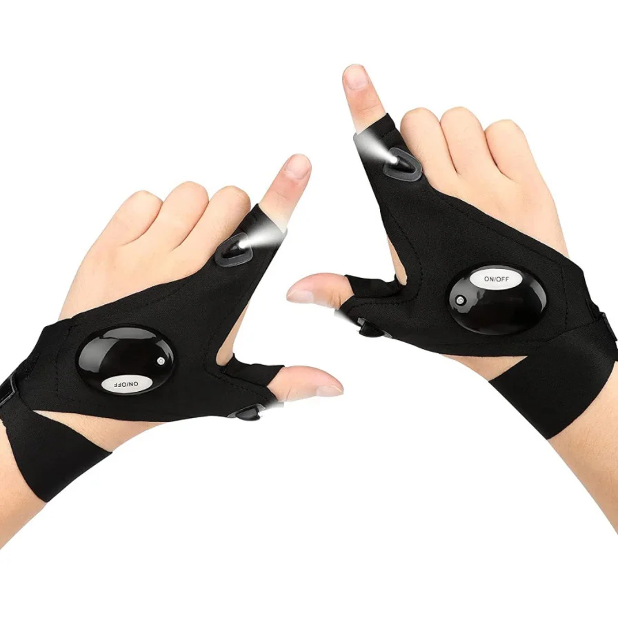 Flashlight Gloves | LED Flashlight Glove Outdoor Fishing Flashlight Gloves | LED Flashlight Glove Outdoor Fishing