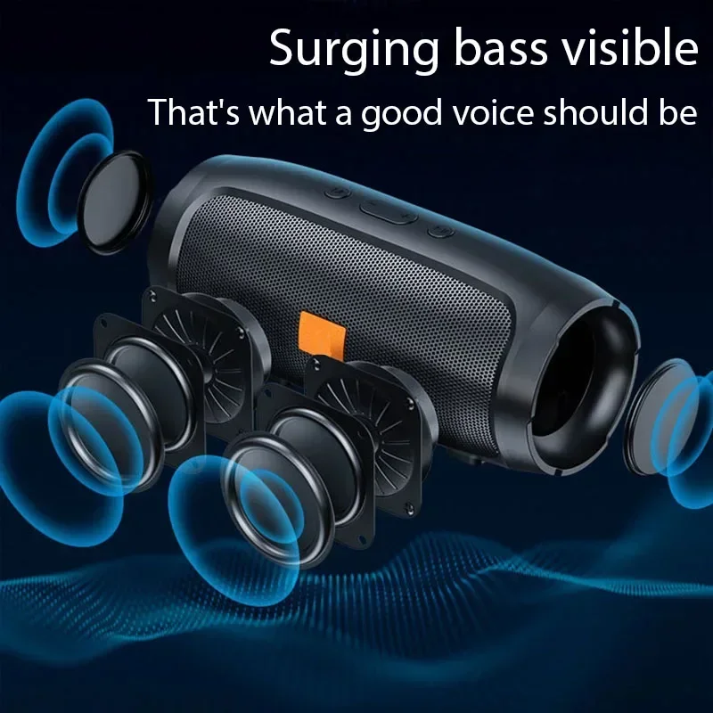 Portable Bluetooth Party Speaker – 100 W Bass & RGB Lights Portable Bluetooth Party Speaker – 100 W Bass & RGB Lights