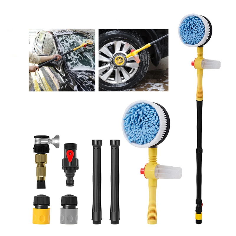 Car Washing Brush: Microfiber, Extendable, Deep Clean Car Washing Brush: Microfiber, Extendable, Deep Clean
