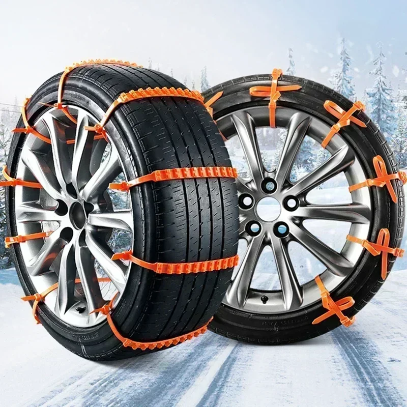Tire Snow Chains: Easy Install All Weather Grip for Car SUV Tire Snow Chains: Easy Install All Weather Grip for Car SUV