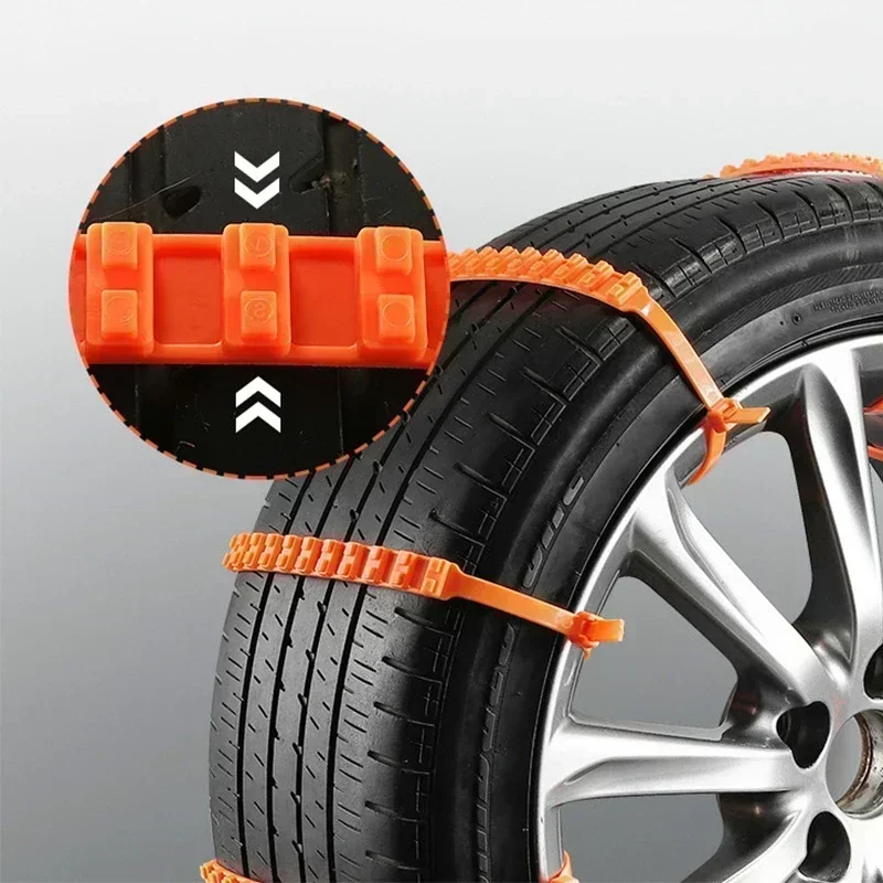 Tire Snow Chains: Easy Install All Weather Grip for Car SUV Tire Snow Chains: Easy Install All Weather Grip for Car SUV