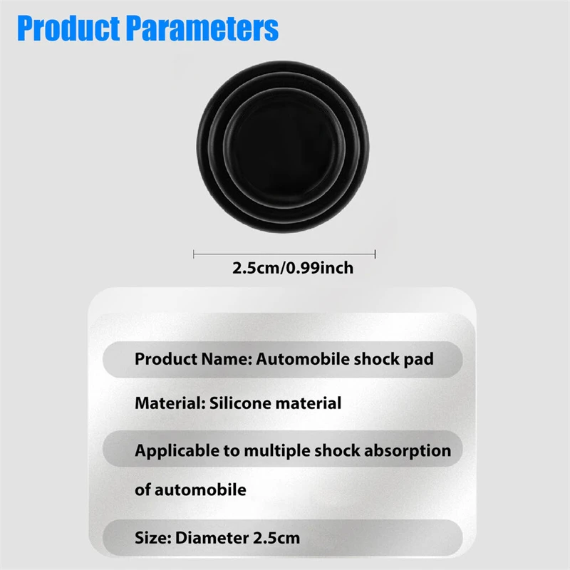 Car Door Shock Absorber: Anti-Collision Noise Reducing Pads Car Door Shock Absorber: Anti-Collision Noise Reducing Pads