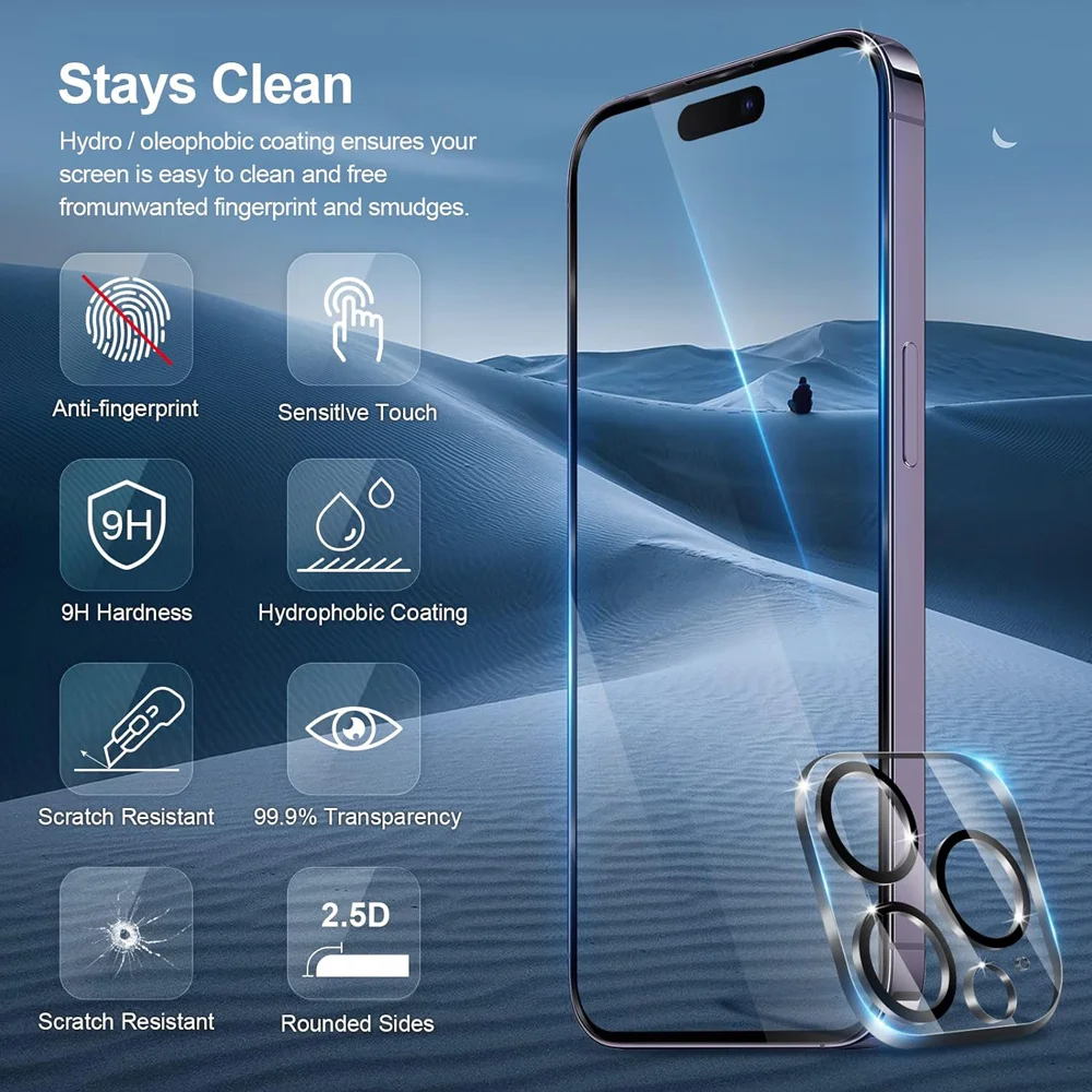 iPhone Screen Protector: Anti-Scratch, Bubble-Free, Crystal iPhone Screen Protector: Anti-Scratch, Bubble-Free, Crystal