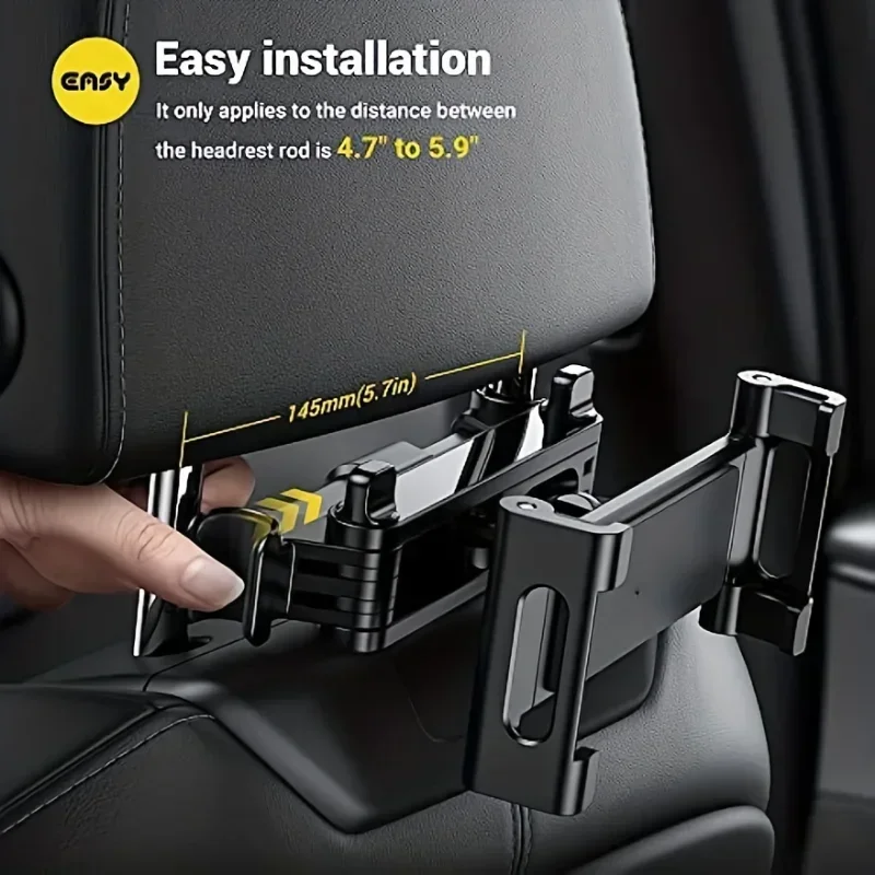 Tablet Holder for Car: Headrest Mount for Kids, 360 Rotation Tablet Holder for Car: Headrest Mount for Kids, 360 Rotation