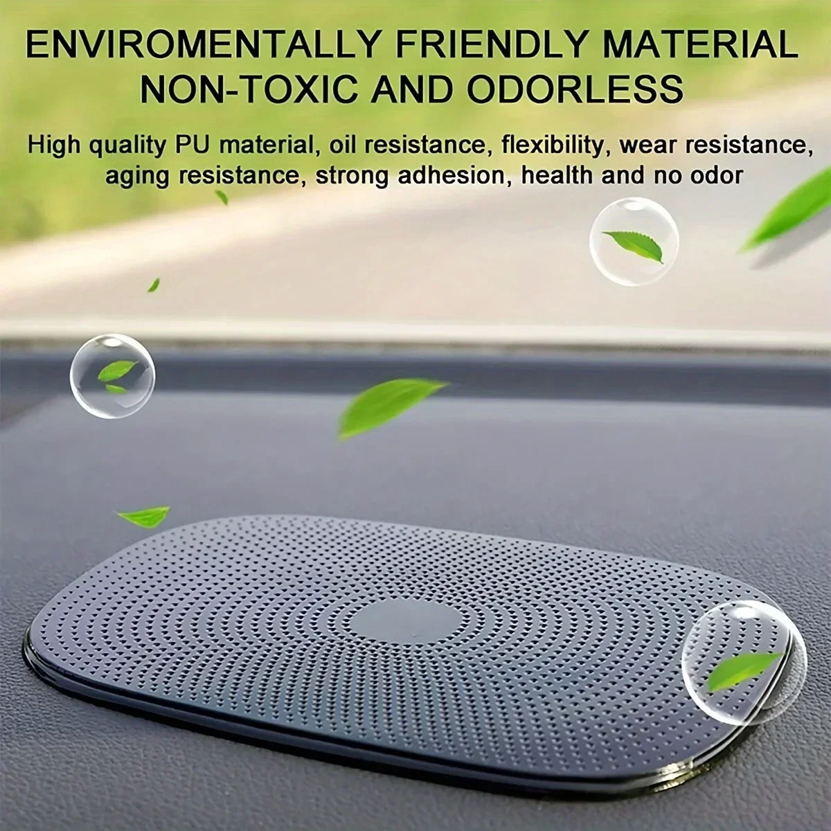 Anti-Slip Mat Auto: Secure Dashboard Phone & Item Grip Anti-Slip Mat Auto: Secure Dashboard Phone & Item Grip
