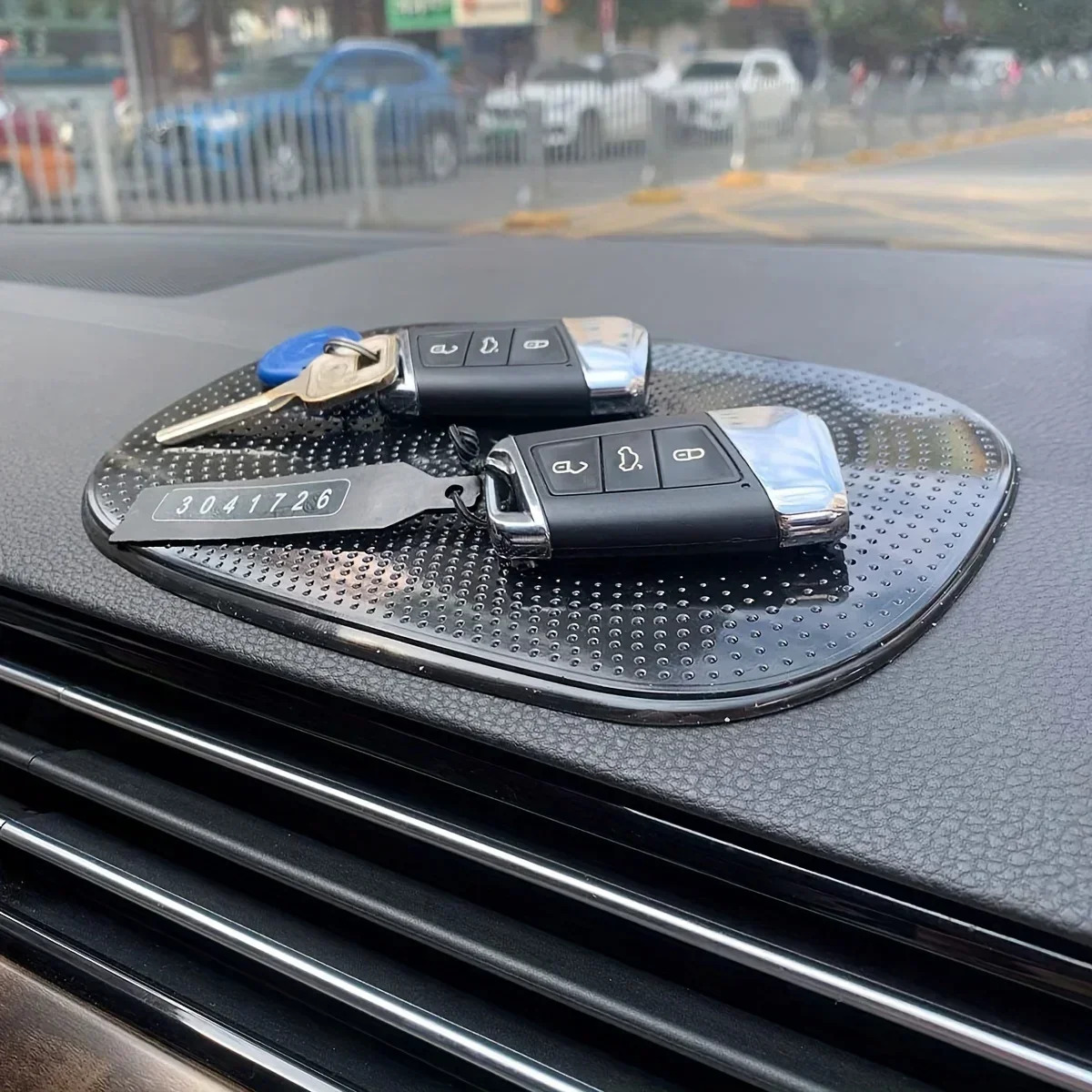 Anti-Slip Mat Auto: Secure Dashboard Phone & Item Grip Anti-Slip Mat Auto: Secure Dashboard Phone & Item Grip