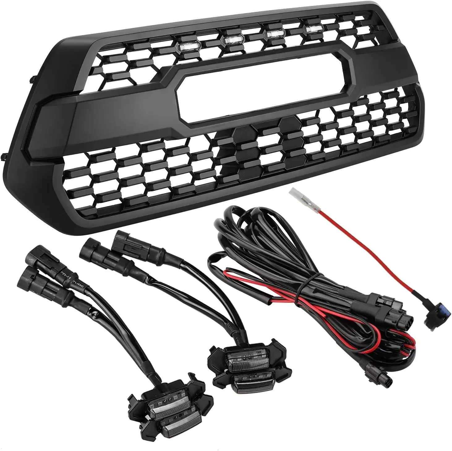 Grill Lights: ShopForUrAuto Amber and White 4-Pc Pro Kit Grill Lights: ShopForUrAuto Amber and White 4-Pc Pro Kit