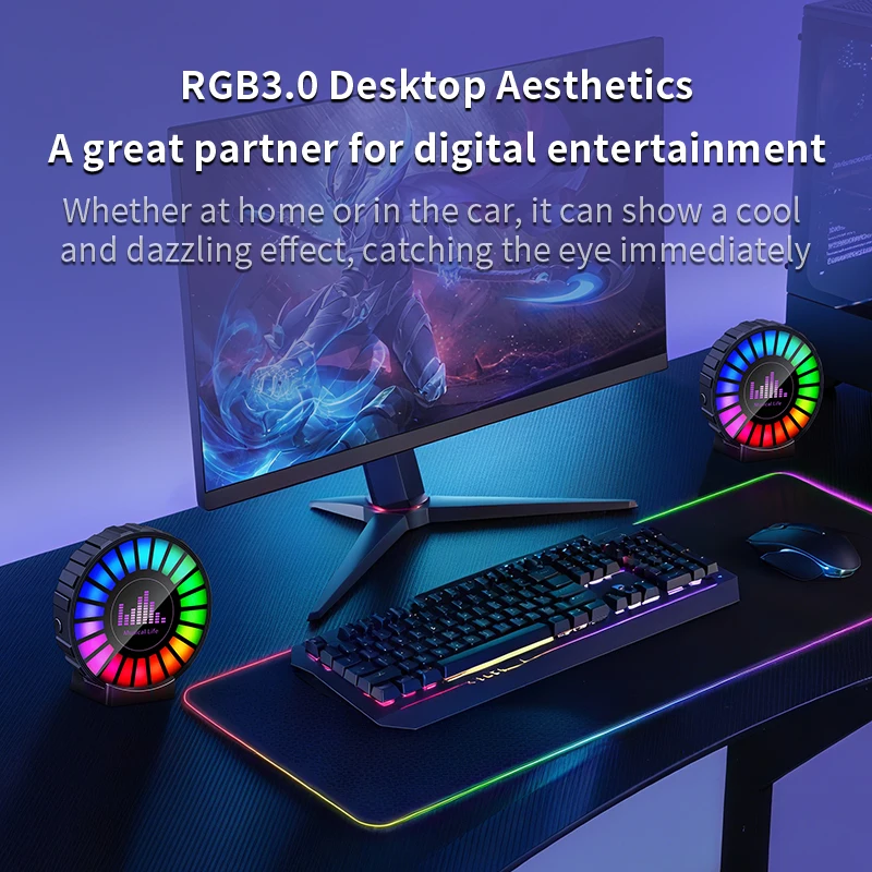 Car Air Freshener: 2026 Pro RGB Rhythm Light and Music LED Car Air Freshener: 2026 Pro RGB Rhythm Light and Music LED