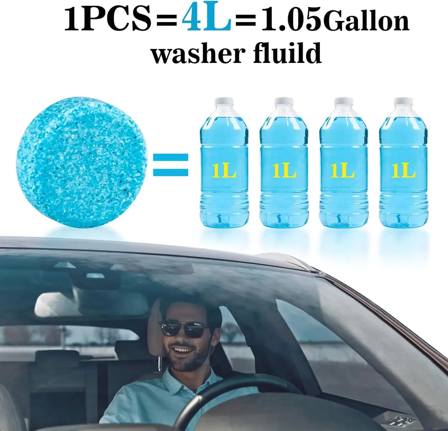 Windshield Washer Tablets: 100-Pc Pro 2026 Cleaning Set Windshield Washer Tablets: 100-Pc Pro 2026 Cleaning Set