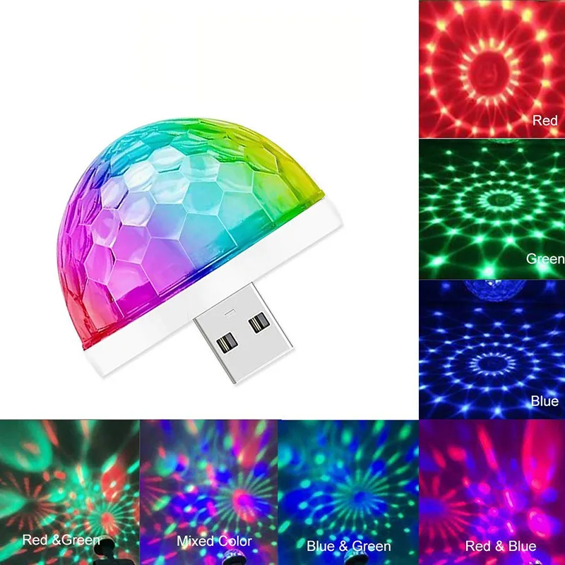 Disco Lights – Colorful Rotating Party LED Lamp Set Disco Lights – Colorful Rotating Party LED Lamp Set