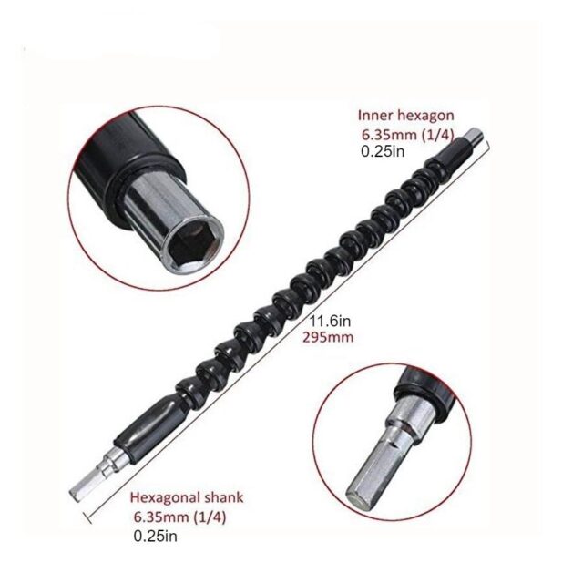 Flexible Drill Extension: 1 Powerful Tool to Reach 105° Angles