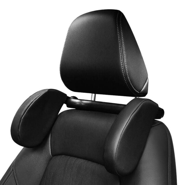 Pillow For Car Seat – Premium Memory Foam and Neck Support!