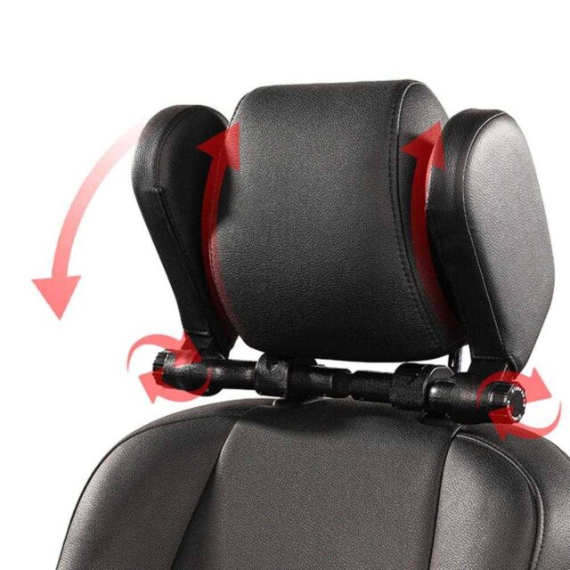 Pillow For Car Seat – Premium Memory Foam and Neck Support!