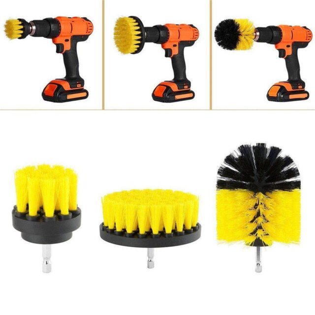 Drill Brush Set: Professional Shine in Minutes