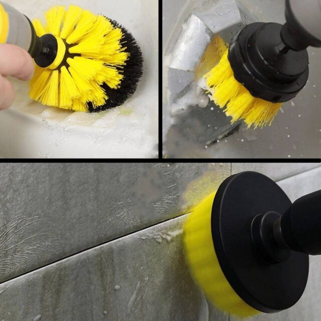 Drill Brush Set: Professional Shine in Minutes