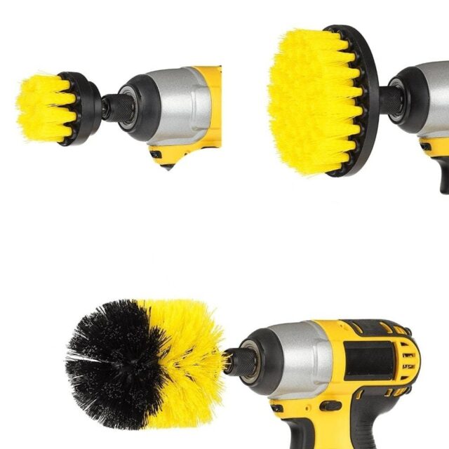 Drill Brush Set: Professional Shine in Minutes