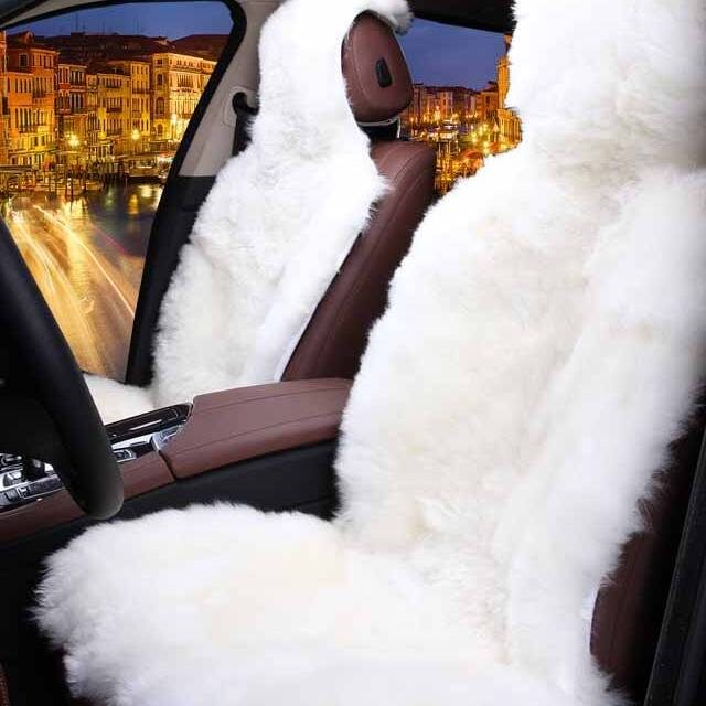 Sheepskin Seat Covers – Universal Fit and Safe Interior Pro