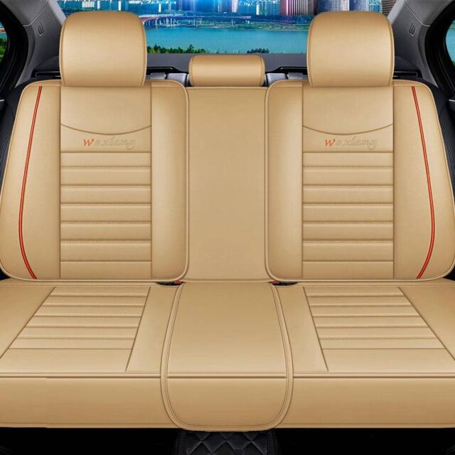 Leather Car Seat Cover – Luxury Waterproof Interior Guards