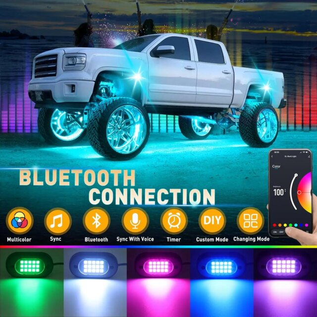 Rock Lights for Trucks – Durable Waterproof Off Road Gear!!