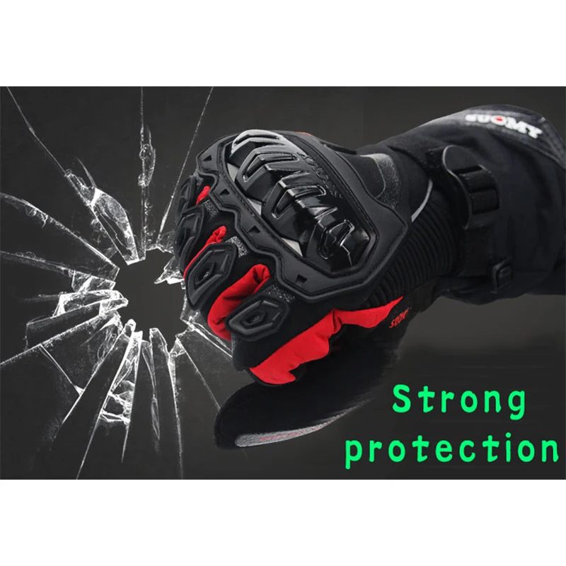 Motorcycle Gloves for Men: Armored, Touchscreen, All-Season Motorcycle Gloves for Men: Armored, Touchscreen, All-Season