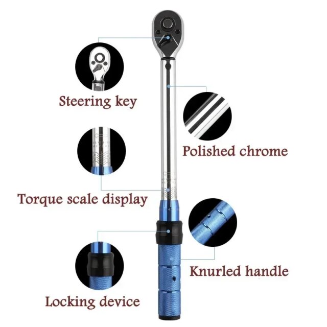 3/8 Torque Wrench: Best 60N.m Safe Precision Professional Tool