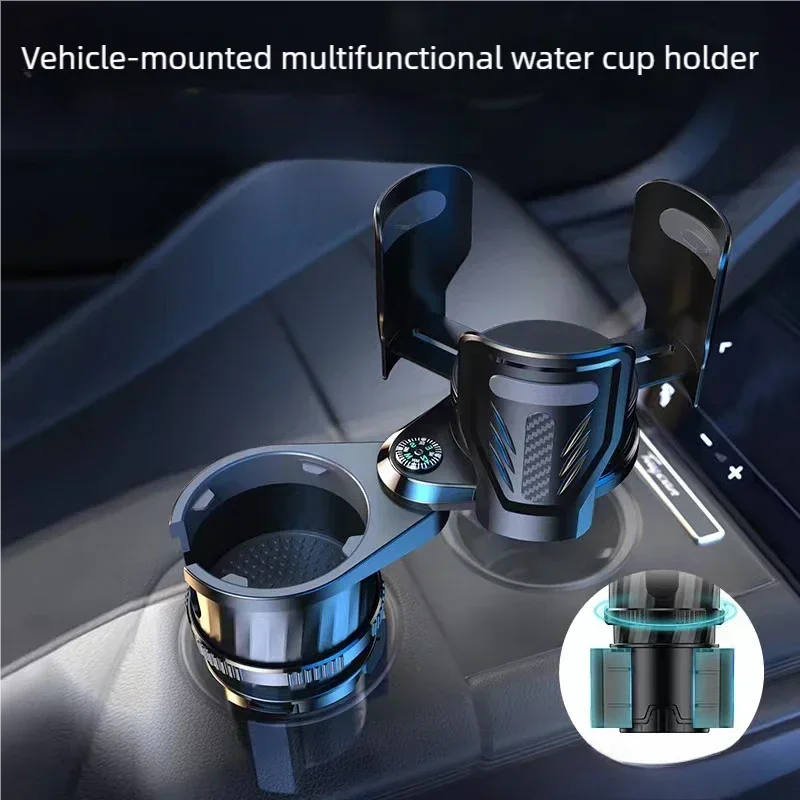 Car Cup Holder Expander: Universal Adjustable Auto For Drinks Car Cup Holder Expander: Universal Adjustable Auto For Drinks