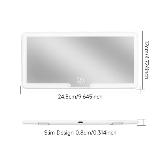 LED Mirror Vanity – Large Wall Mounted and Waterproof Units