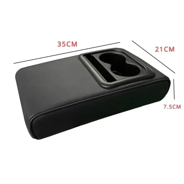 Ultimate Car Armrest Cover: Universal Leather Pad for 100% Comfort