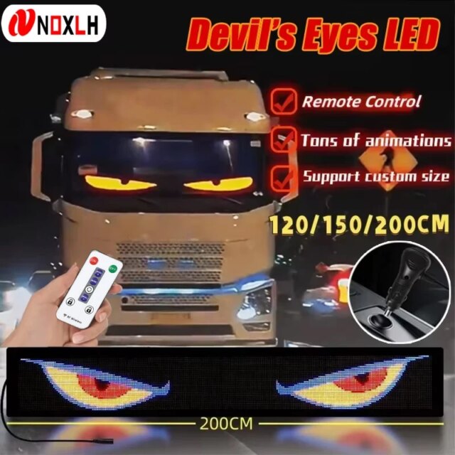 LED Display Flexible – App Programmable and Smart Bluetooth