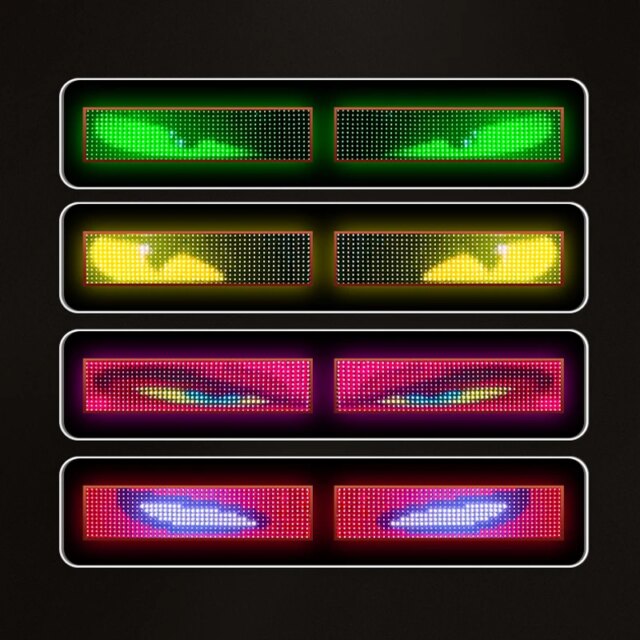 LED Display Flexible – App Programmable and Smart Bluetooth