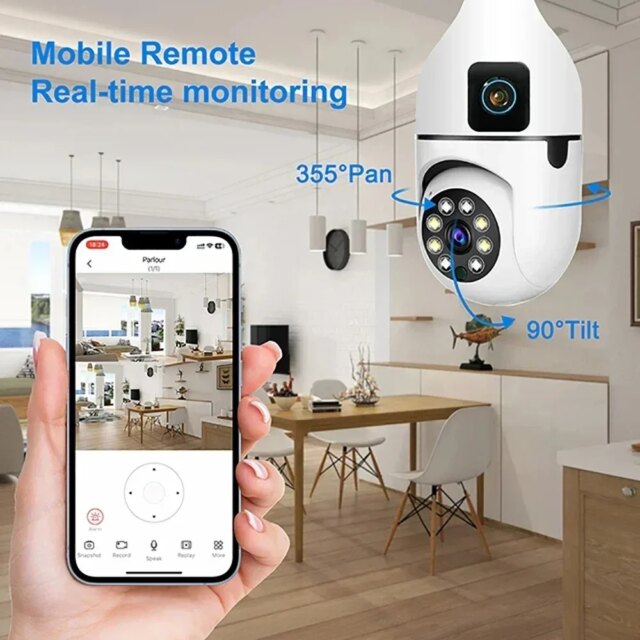 Security Cameras 360 – Total View and No Blind Spots Gear!!