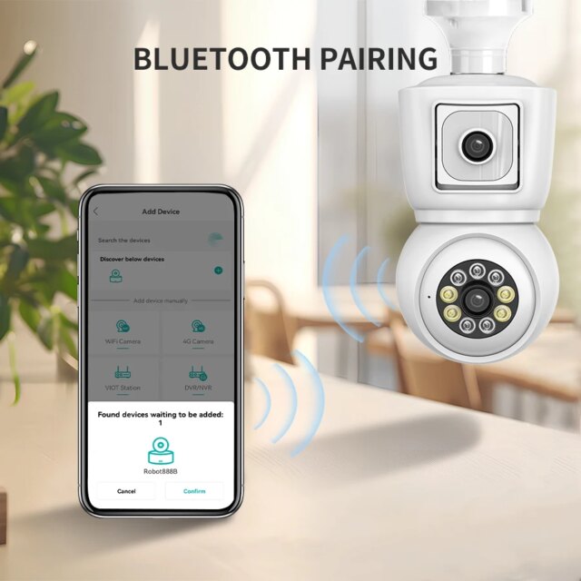 Best Security Camera Systems: 2 Safe Dual Lens Bulbs