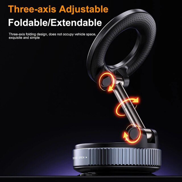Magnetic Phone Holder For Car – Universal Mount for Dash!