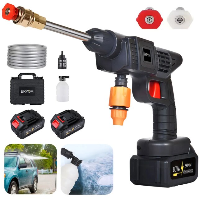 Cordless Pressure Cleaner Portable High Pressure Foam Gun