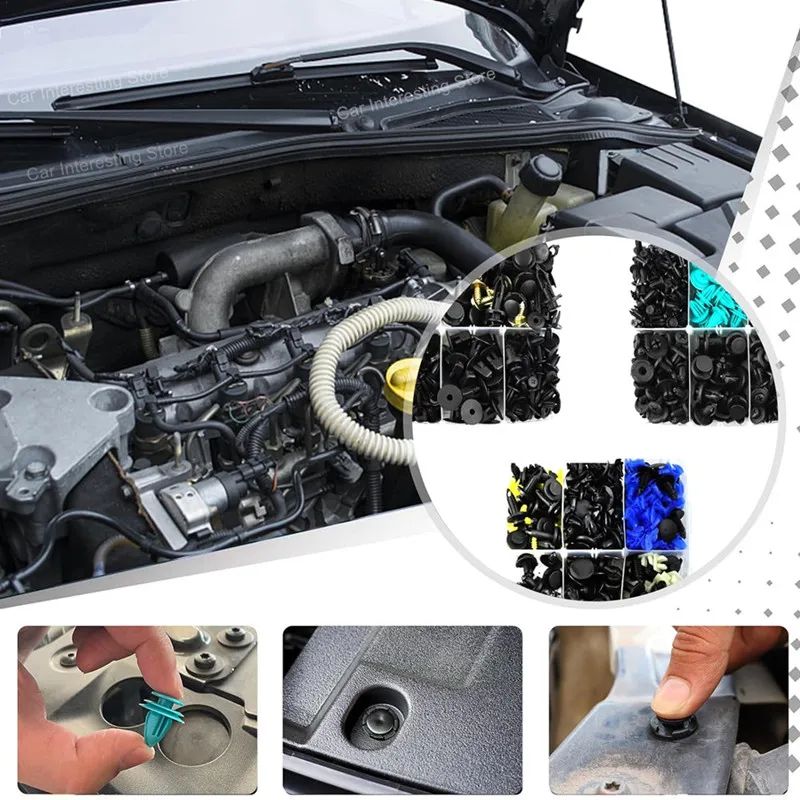 Durable Bumper Clips: Universal Fit for Easy Car Repair Bumper clips universal fit for easy car repair and bumper fix