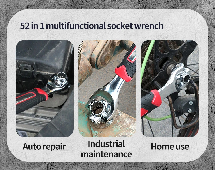 Universal Socket Wrench – Adjustable Ratchet Tool for Cars Universal Socket Wrench – Adjustable Ratchet Tool for Cars