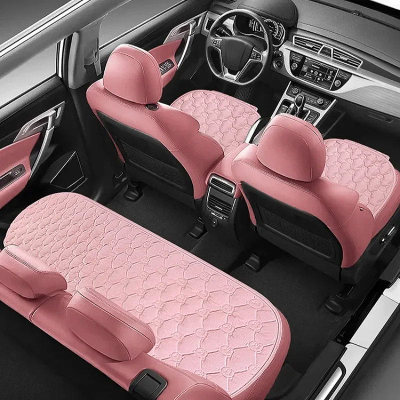Winter Seat Covers for Cars and Non Slide Flocking Cloth Pad Winter Seat Covers for Cars and Non Slide Flocking Cloth Pad
