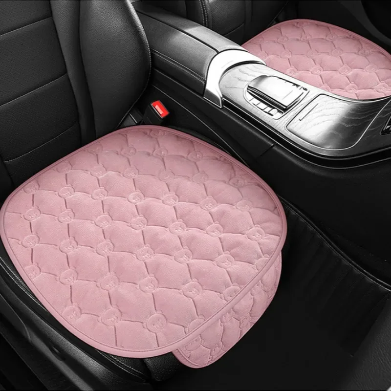 Winter Seat Covers for Cars and Non Slide Flocking Cloth Pad Winter Seat Covers for Cars and Non Slide Flocking Cloth Pad
