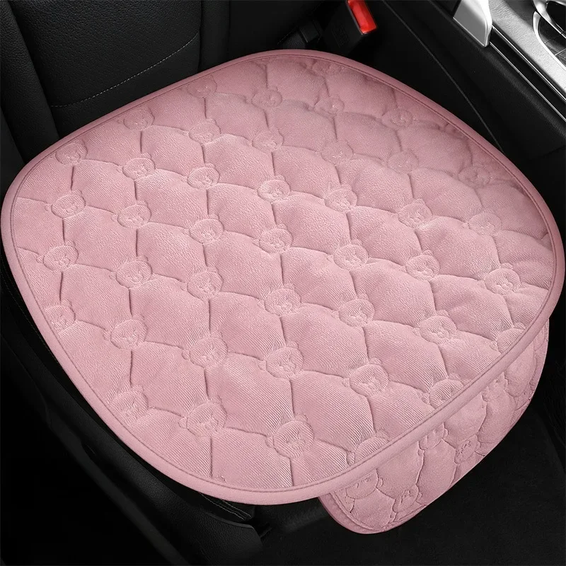 Winter Seat Covers for Cars and Non Slide Flocking Cloth Pad Winter Seat Covers for Cars and Non Slide Flocking Cloth Pad