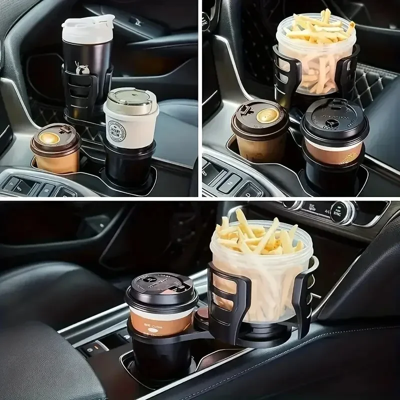 Adjustable Car Cup Holder Expander – Large Bottle & Mug Mount Adjustable Car Cup Holder Expander – Large Bottle & Mug Mount