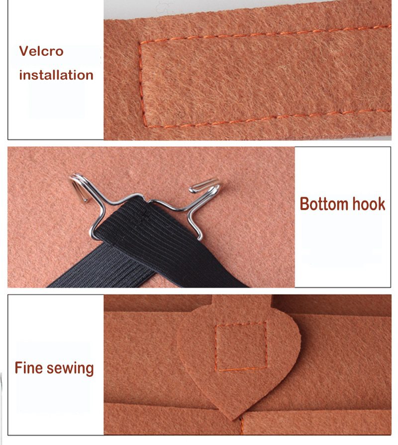 Back of Seat Organizer for Car: Multi-Pocket Storage