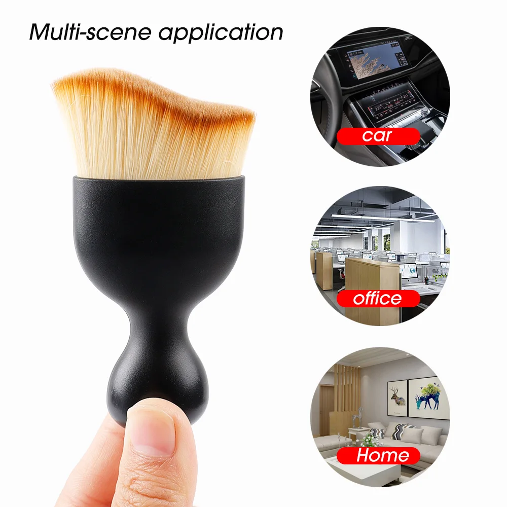 Lightweight detailing brush for easy storage and portability