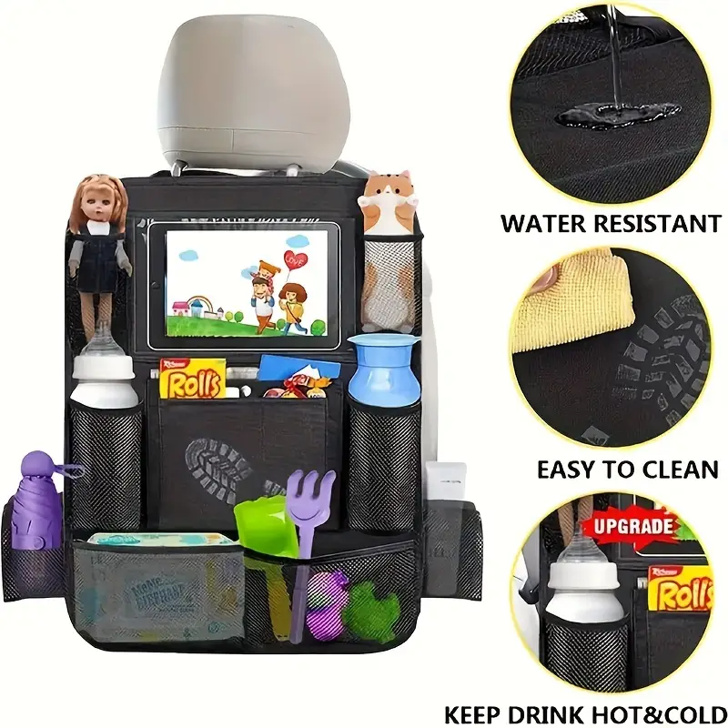 Backseat Car Organizer – Multi-Pocket Storage for Kids & Pets Backseat Car Organizer – Multi-Pocket Storage for Kids & Pets