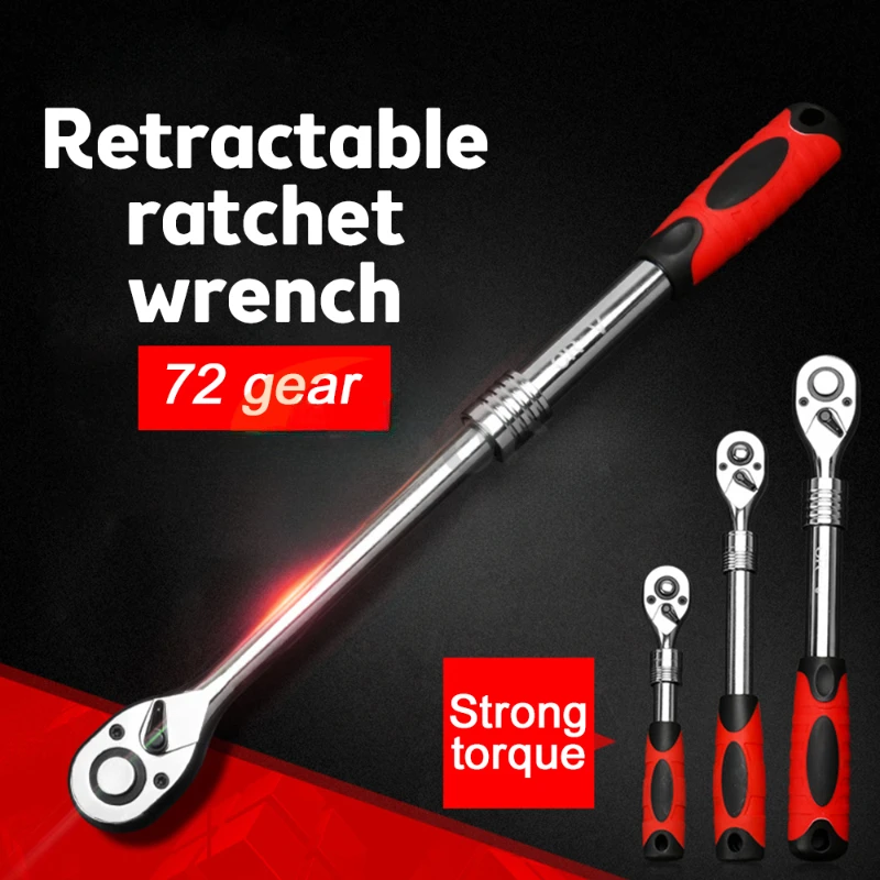 Socket Sets: Durable Chrome Vanadium Complete Tool Kit