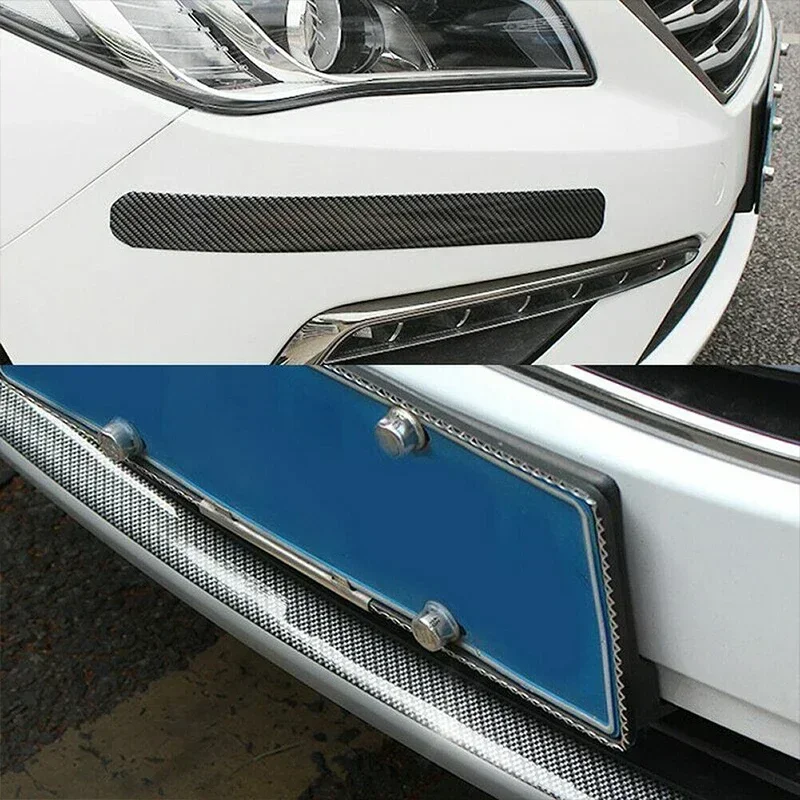 Peel and stick installation of door sills protector on car door entry
